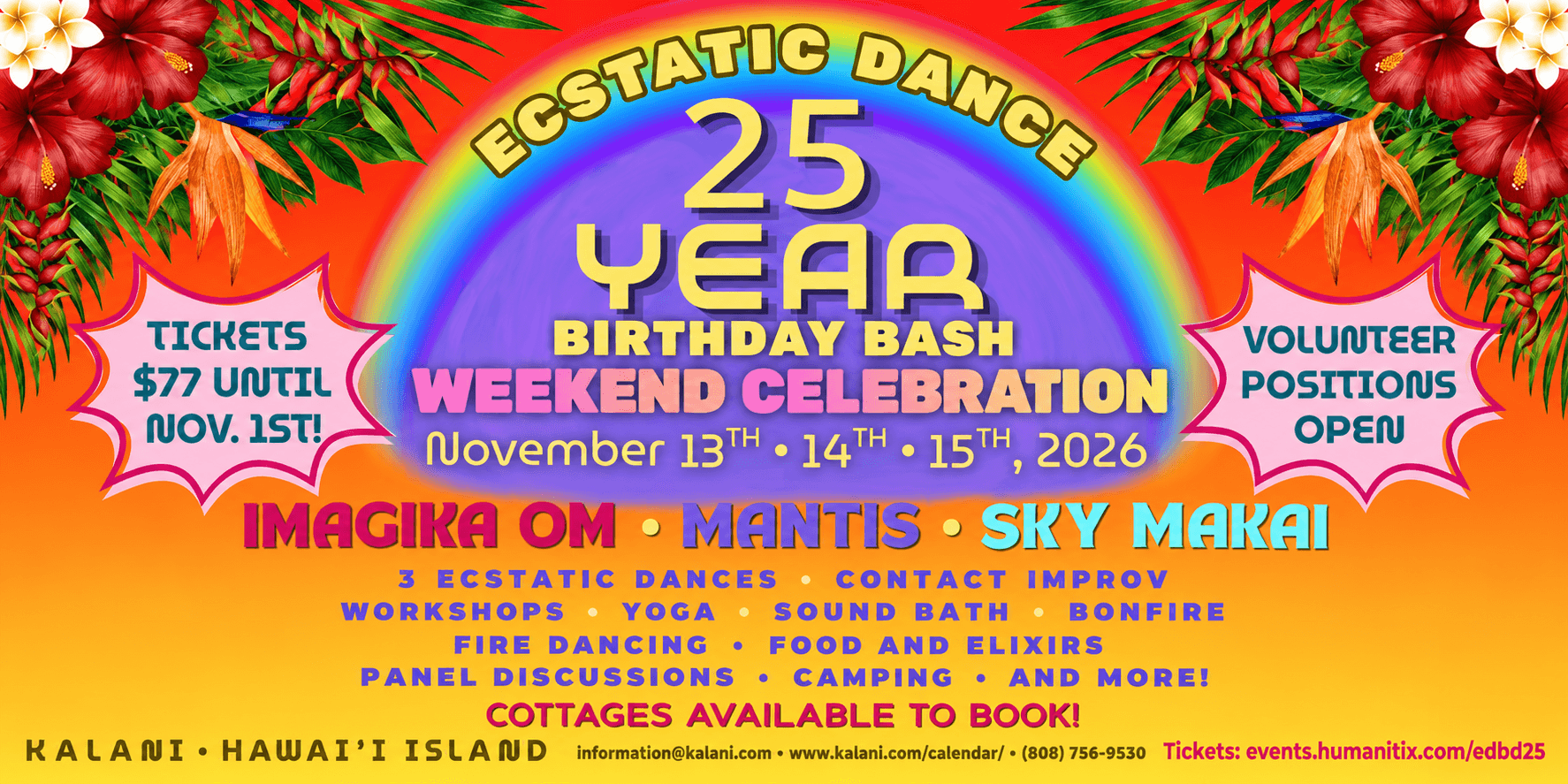 Dance and Hear Kalani’s Ecstatic Dance History