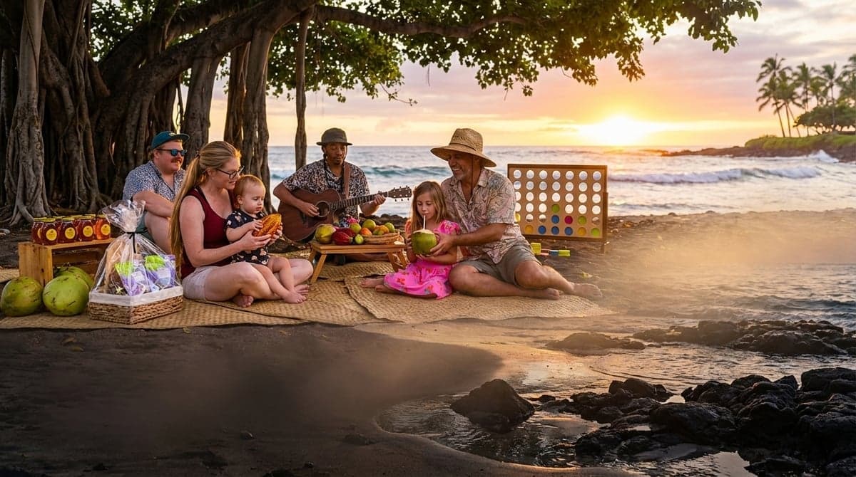 Your guide to 16 Big Island Kids & Family classes, markets + a lūʻau