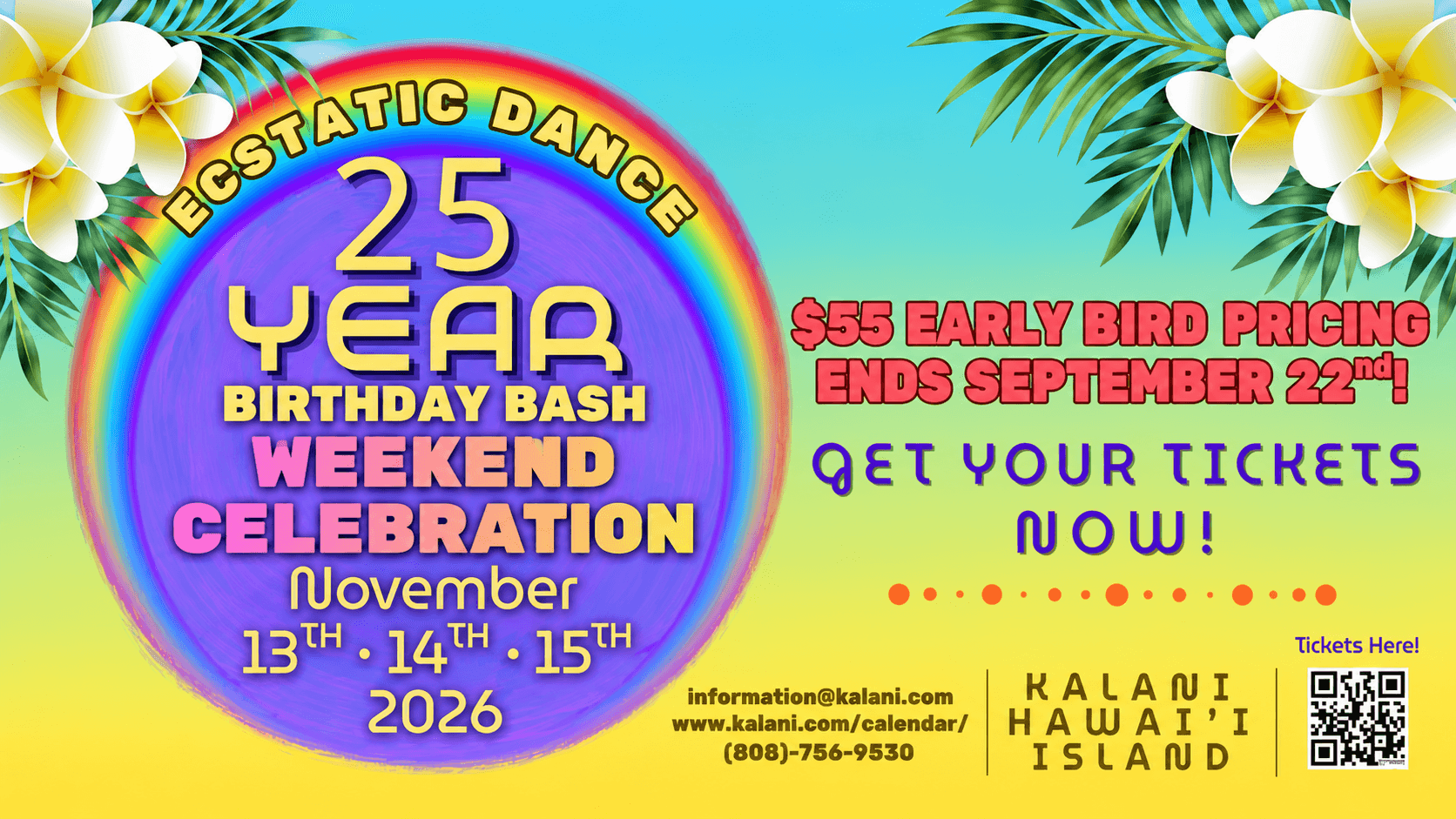 Ecstatic Dance 25-Year Birthday Bash