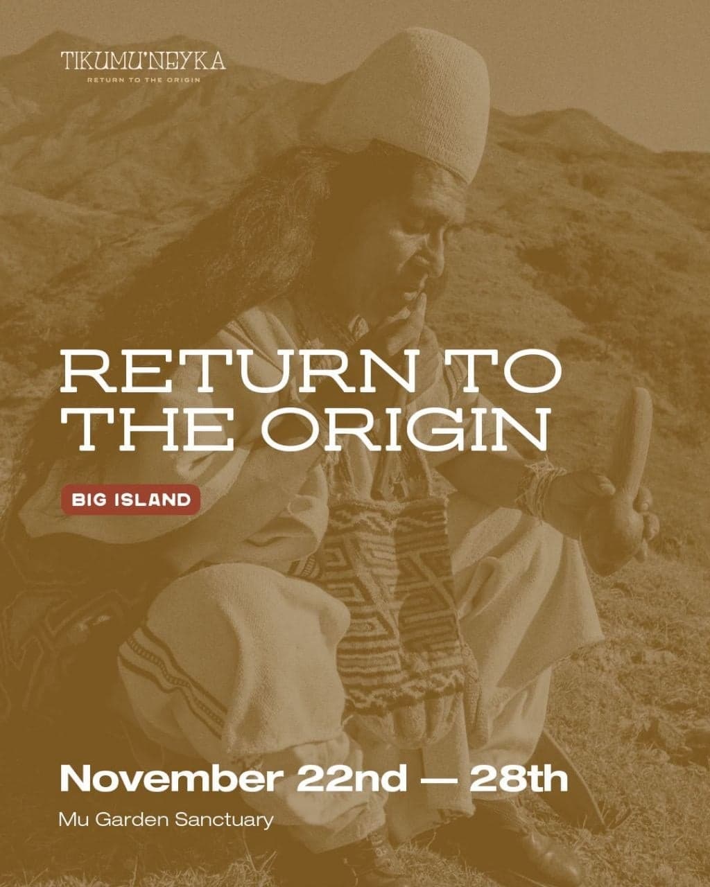 TIKUMU’ NEYKA — Return to the Origin: 5-Day Sit & Diet