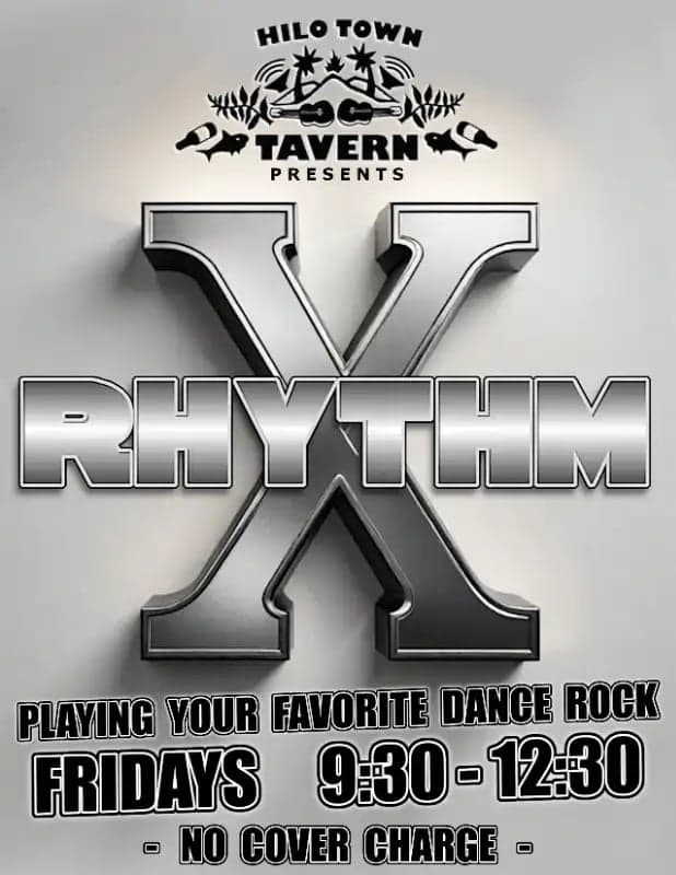 Live Friday Night Music: Rhythm X