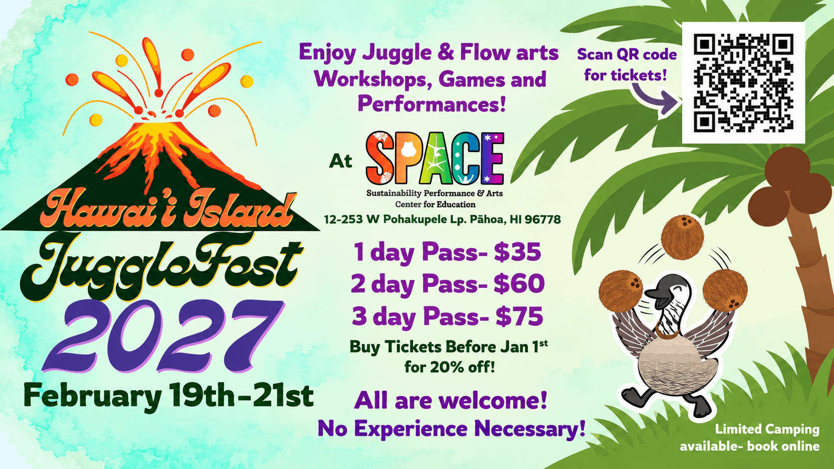 Hawaiʻi Island JuggleFest 2027
