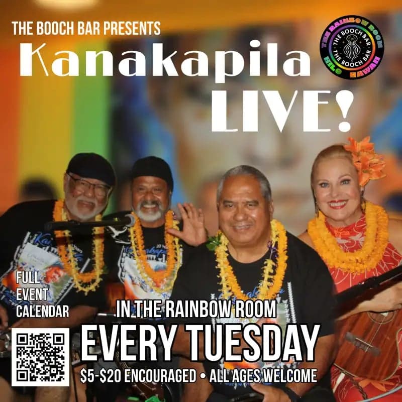 Kanakapila LIVE! in the Rainbow Room at the Booch Bar