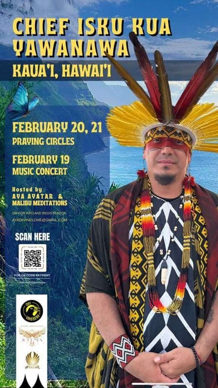 Music Concert with Chief Isku Kua Yawanawa