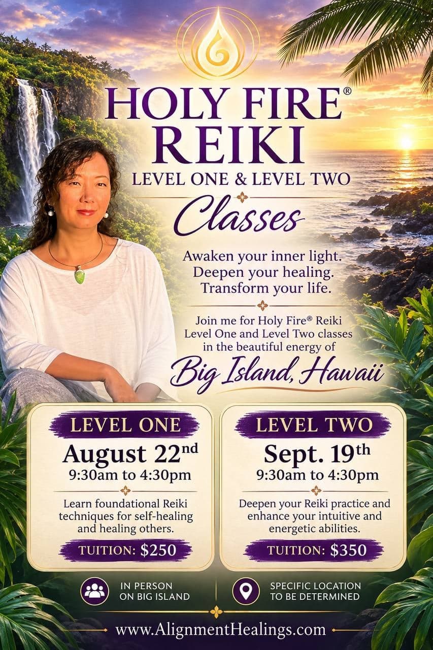 Holy Fire Reiki Level One Class