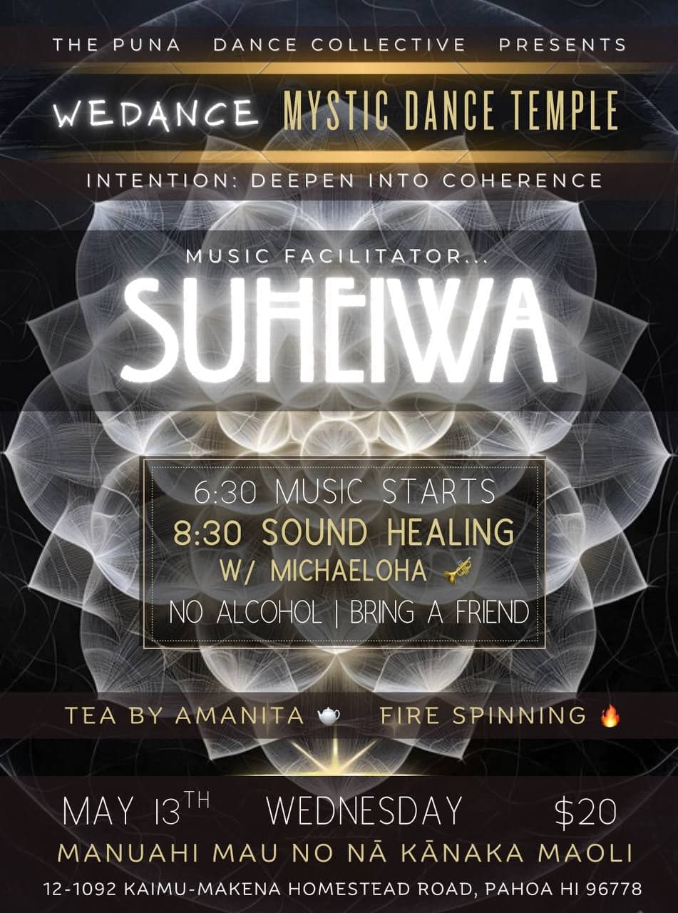 WeDance: Suheiwa at Mystic Dance Temple