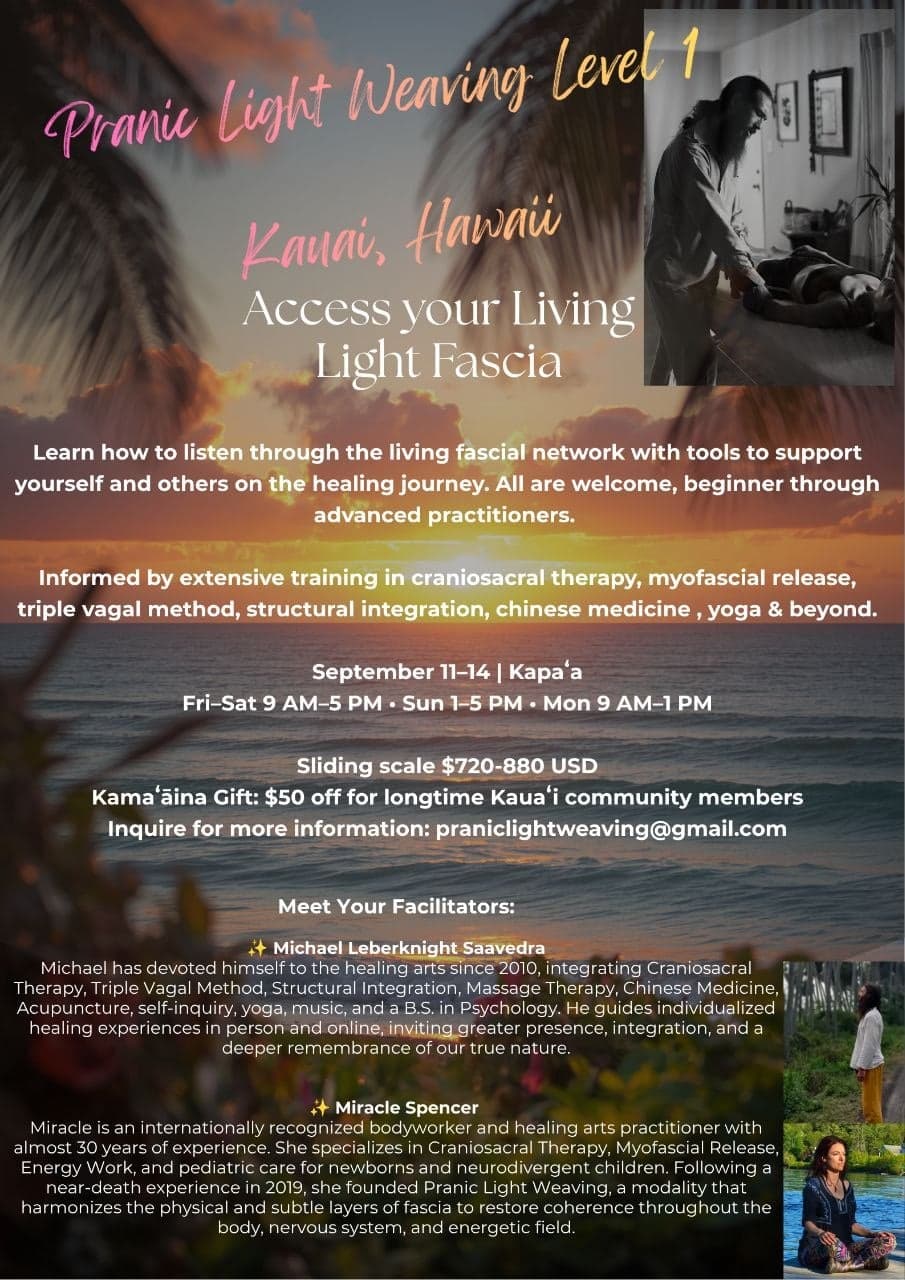 Pranic Light Weaving Level 1: Access Your Living Light Fascia