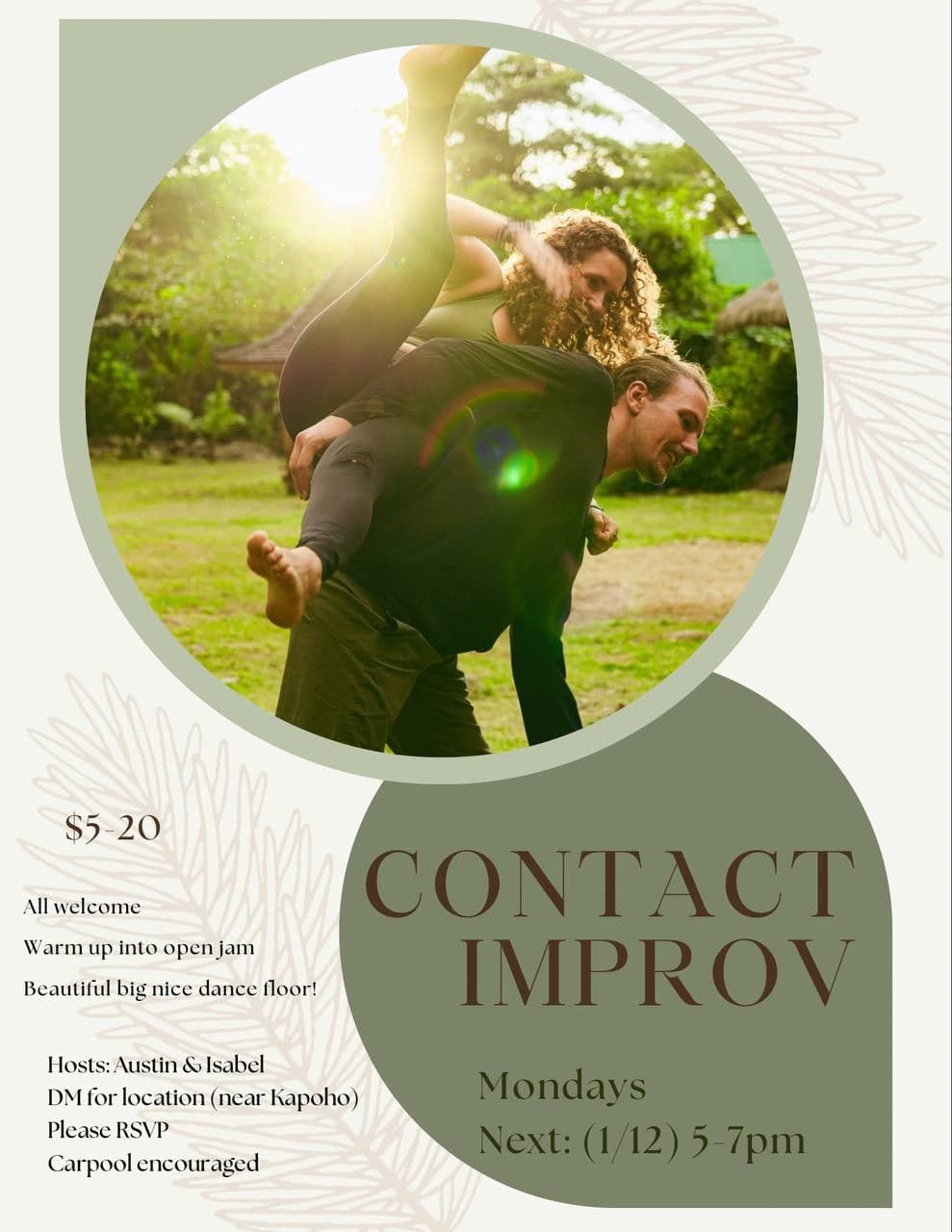 Contact Improv Jam