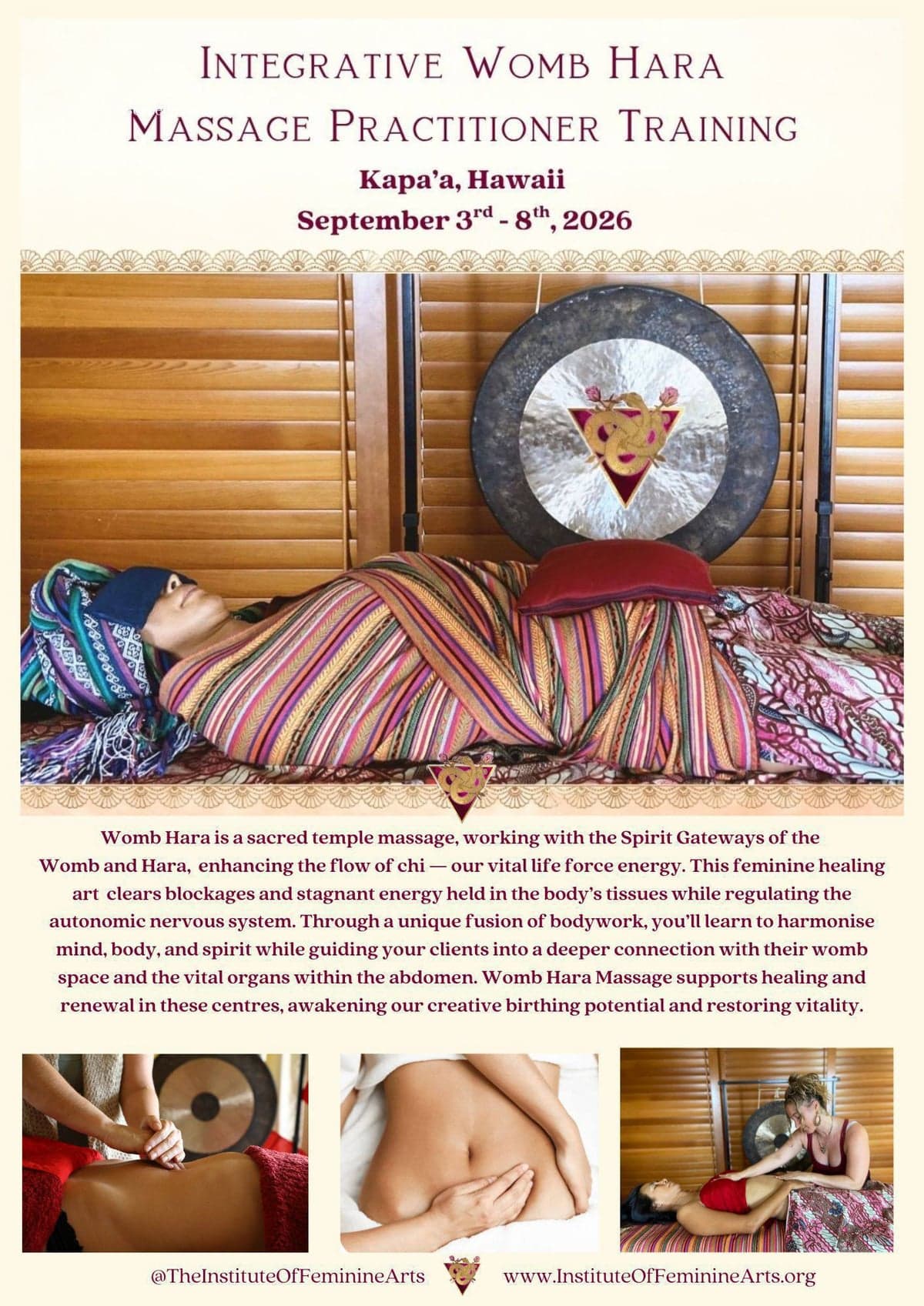 Integrative Womb Hara Massage Practitioner Training