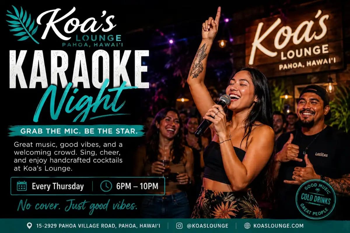 Karaoke at Koa's