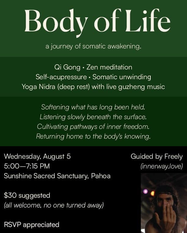 Body of Life: a journey of somatic awakening