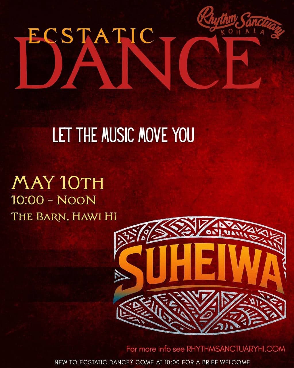 Ecstatic Dance with Suheiwa