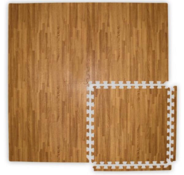 Marketplace thumbnail for Woodgrain Foam Mat Tile Flooring 600sf