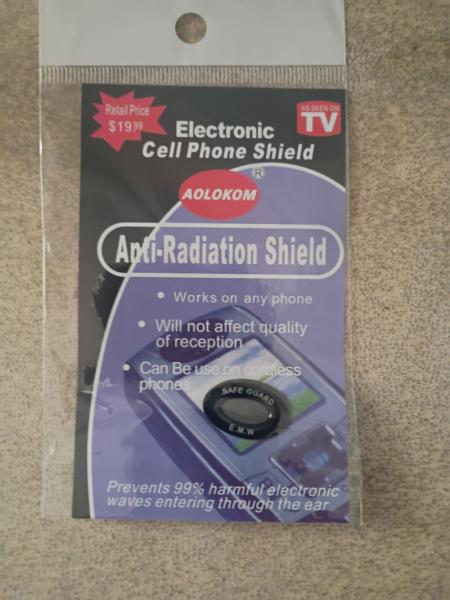 Marketplace thumbnail for Cell Phone Shield - Radiation Shield