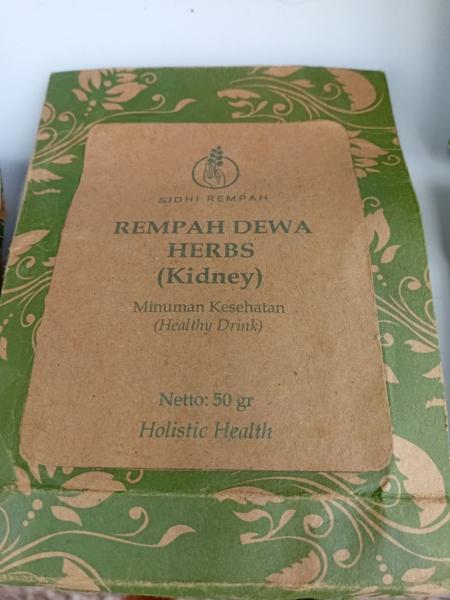 Marketplace thumbnail for Sidhi Rempah Dewa Herbs (Kidney)