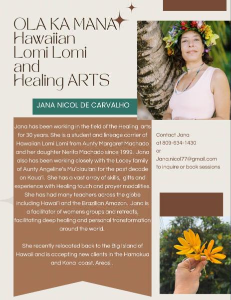 Marketplace thumbnail for Hawaiian Lomi Lomi and Healing Arts