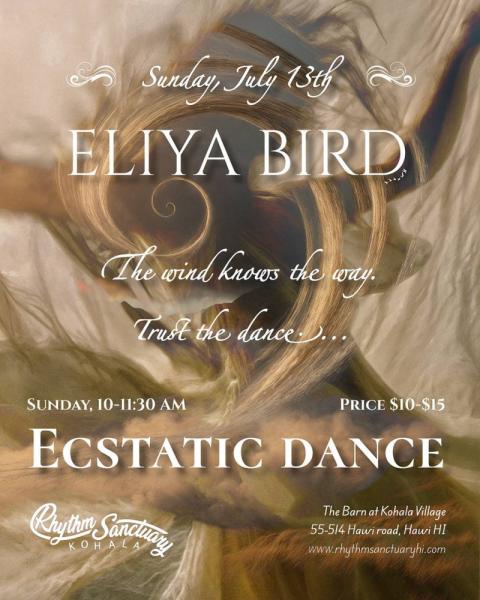 Event thumbnail for Ecstatic Dance with Eliya Bird