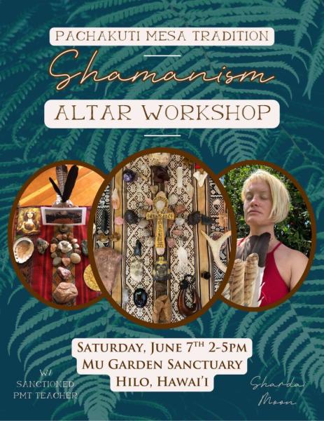 Event thumbnail for Pachakuti Mesa Tradition: Shamanism Altar Workshop