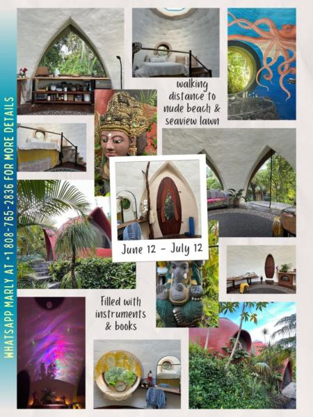 Marketplace thumbnail for Artist Dome Home available for rent, 1 month starting June 12th.