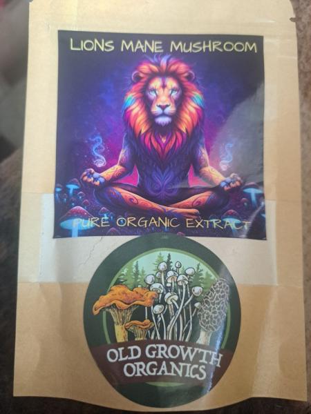 Marketplace thumbnail for Just got newly packaged up batches of organic Lions Mane Mushroom extract