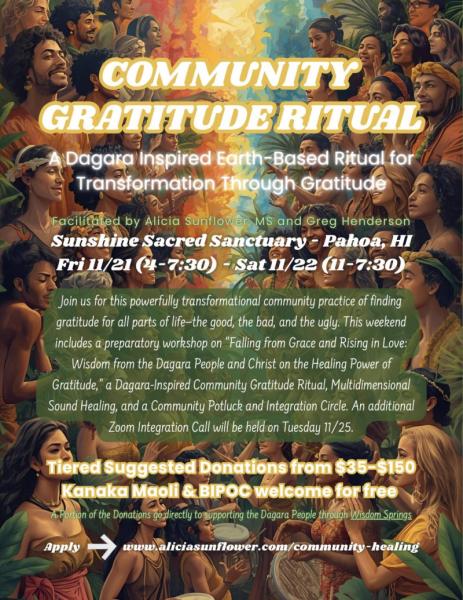 Event thumbnail for Community Gratitude Ritual