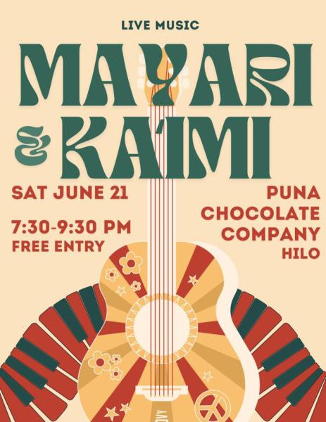 Event thumbnail for Live Music with Mayah & Kaimi
