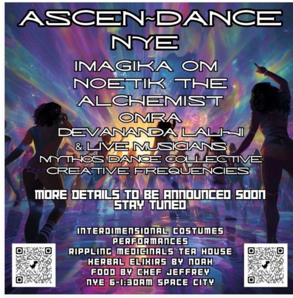 Event thumbnail for AscenDance • New Year’s Eve 2025