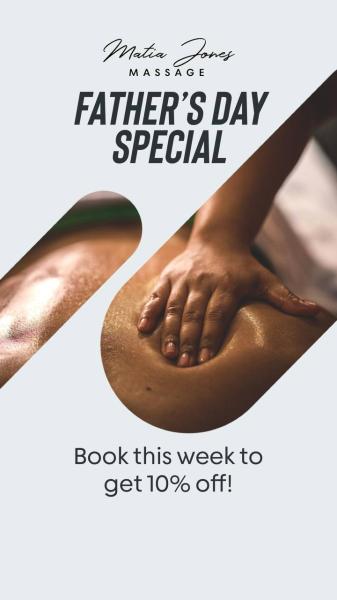Event thumbnail for Father's Day Massage Special