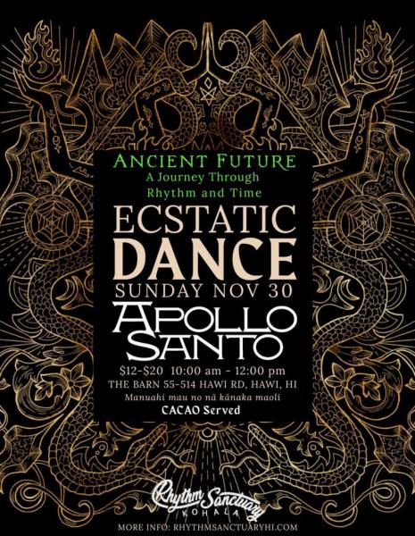 Event thumbnail for Ancient Future: A Journey Through Rhythm and Time