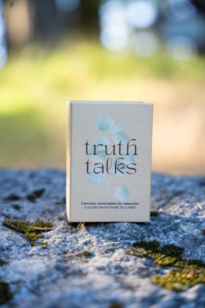 Marketplace thumbnail for Selling my Truth Talks Cards for Connection Decks! 🌺🌿