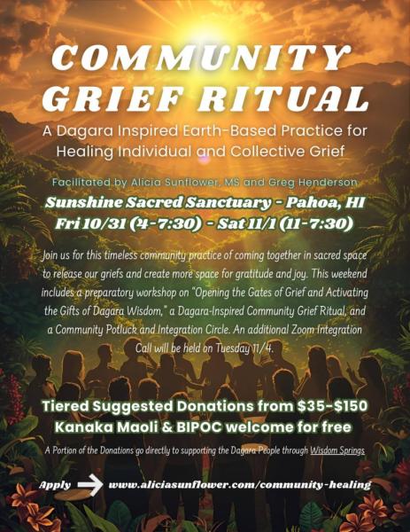 Event thumbnail for Community Grief Ritual