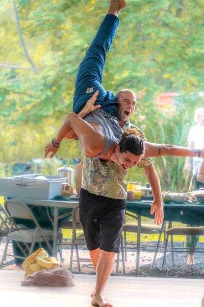 Event thumbnail for CONTACT IMPROVISATION - Dance! Play! Explore!