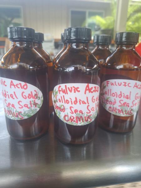 Marketplace thumbnail for CBD Tincture and Colloidal Gold with Dead Sea Salt Ormus
