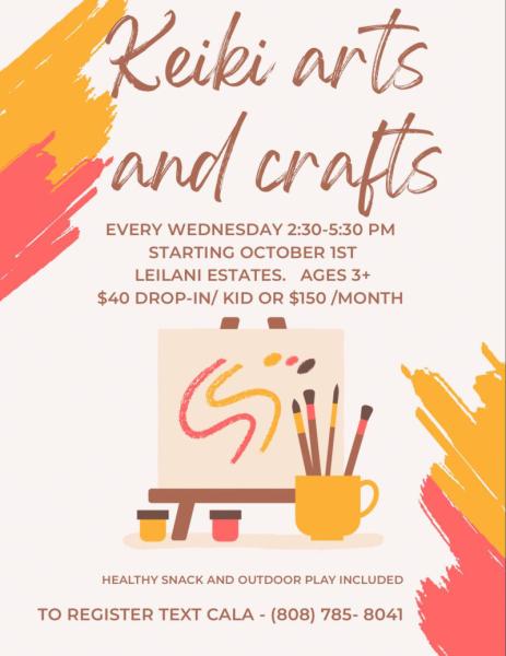Event thumbnail for Keiki Arts and Crafts