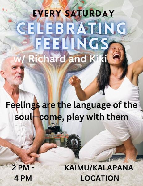 Event thumbnail for CELEBRATING FEELINGS w/ Richard and Kiki