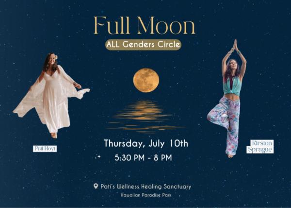 Event thumbnail for Full Moon Ceremony – All Genders Welcome