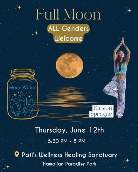 Event thumbnail for Full Moon in Sagittarius Gathering Circle