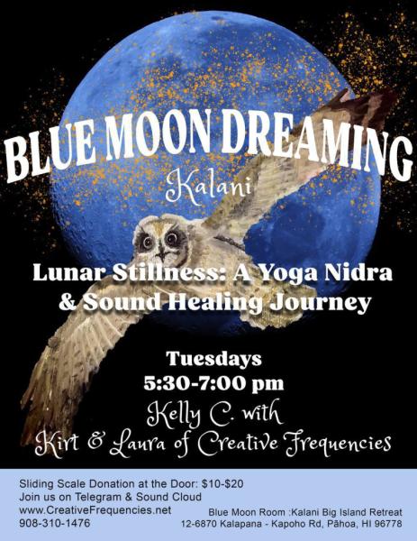 Event thumbnail for Lunar Stillness: A Yoga Nidra & Sound Healing Journey