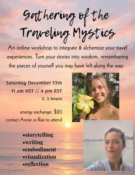 Event thumbnail for Gathering of the Traveling Mystics