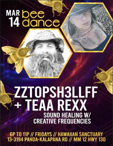 Event thumbnail for Bee Dance with ZZTOPSH3LLFF ...