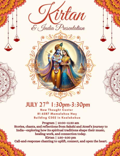 Event thumbnail for Aloha Kirtan Sangha