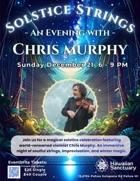 Event thumbnail for Solstice Strings — An Evening with Chris Murphy