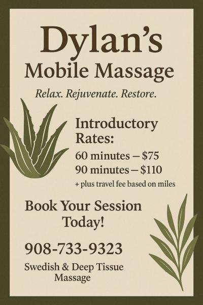 Marketplace thumbnail for Dylan's Mobile Massage