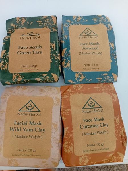 Marketplace thumbnail for Nadis Herbal Face Scrub and Face Masks