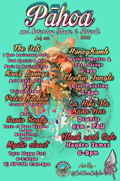 Event thumbnail for 2nd Saturday Music & Artwalk