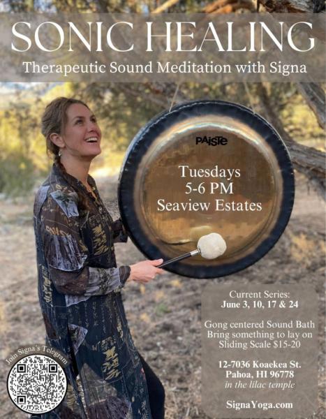 Event thumbnail for Therapeutic Gong Baths