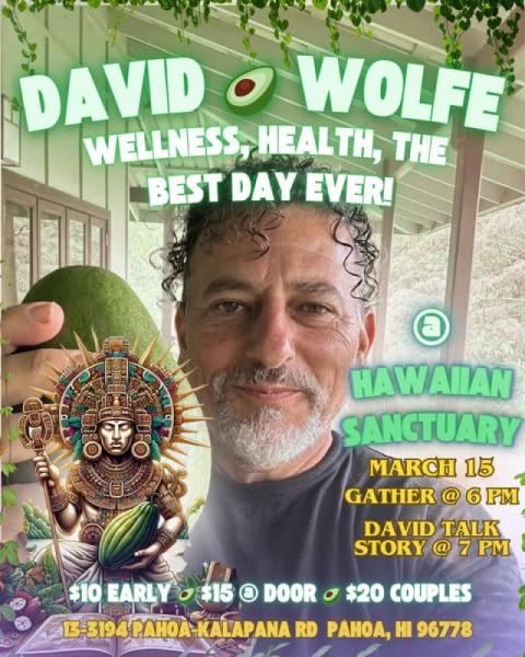 Event thumbnail for DAVID WOLFE